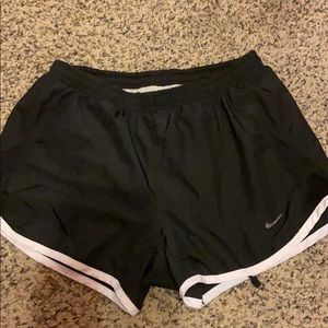 Black and White Nike Shorts